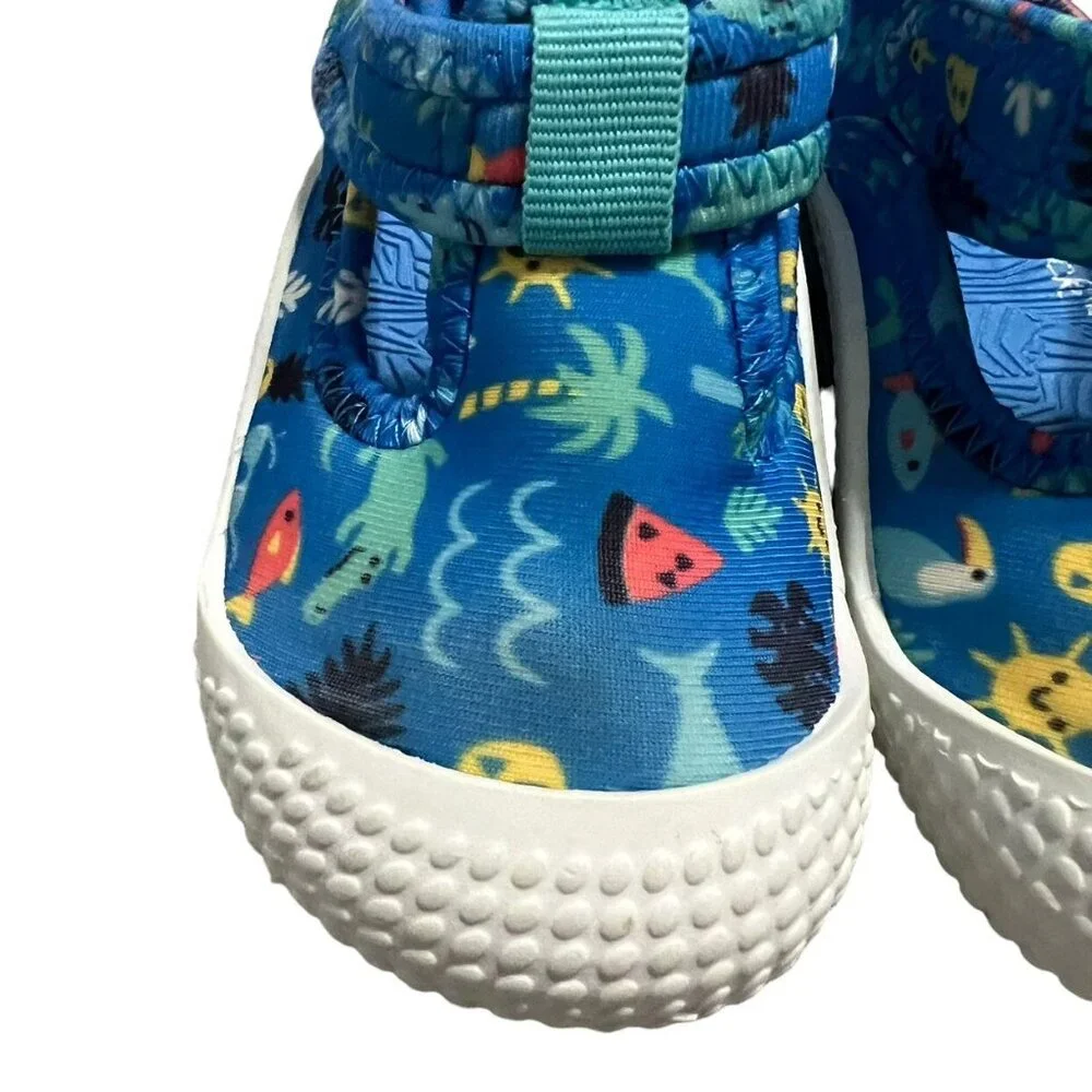 Cat & Jack Sz 5 Summer Print Oscar Water Shoes